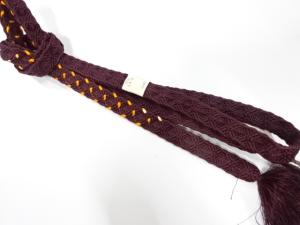 未使用品　正絹　手組帯締め